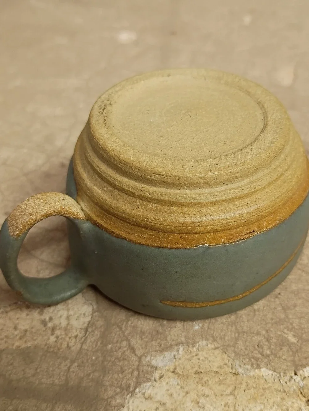 ***SLIGHTLY ASYMMETRICAL*** Mini Handmade Ceramic Mug